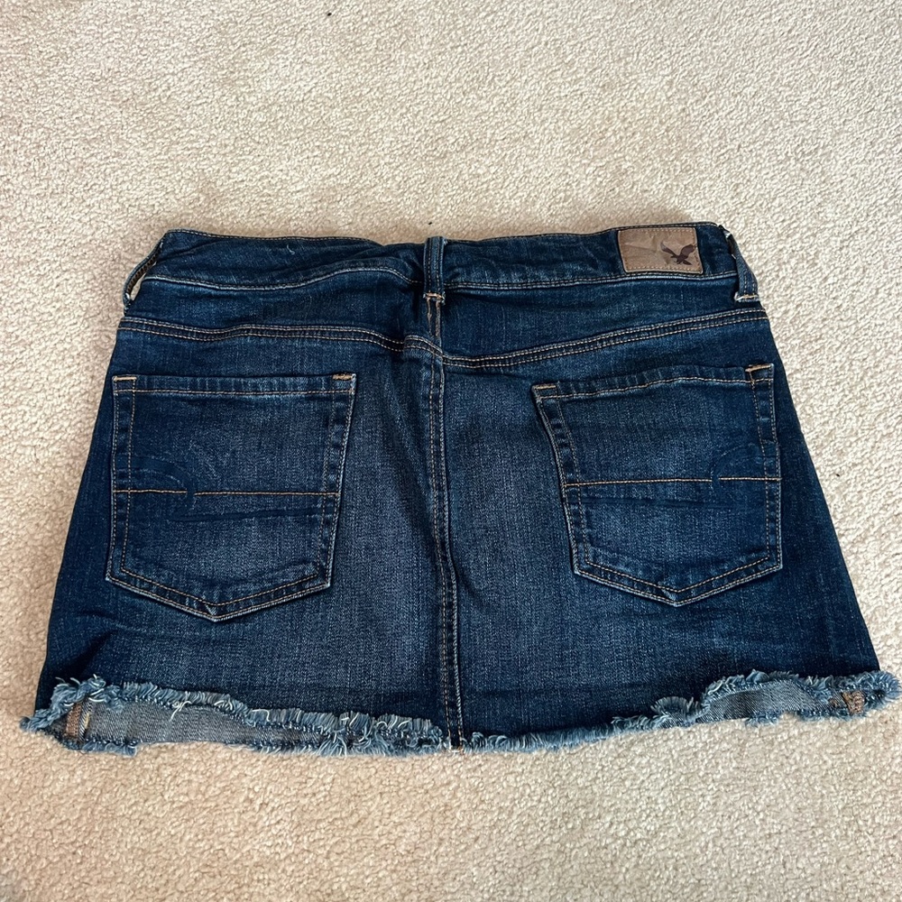 Denim Mini Skirt